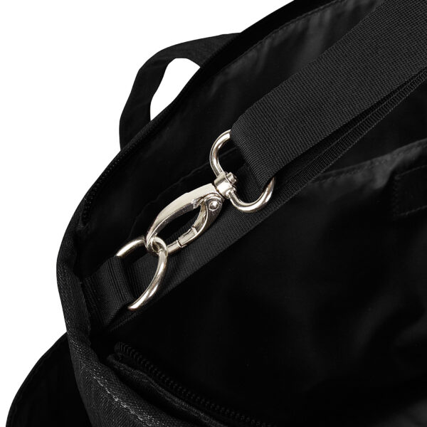 Kalencom Fashion Diaper Tote Bag: Nola by Kalencom Understated Classics Diaper Bag (Black) Buckle
