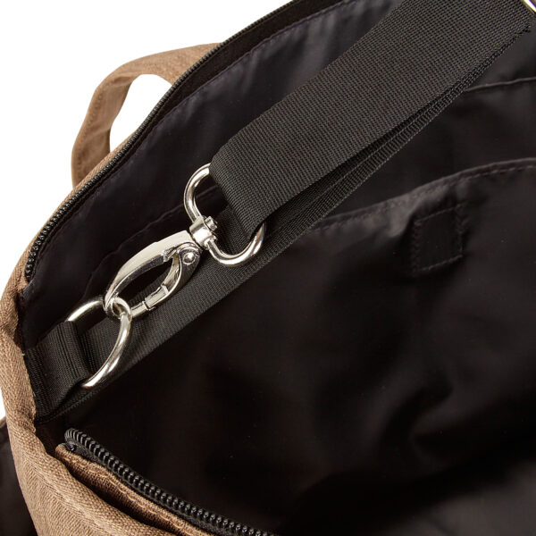 Kalencom Fashion Diaper Tote Bag: Nola by Kalencom Understated Classics Diaper Bag (Toffee) Buckle
