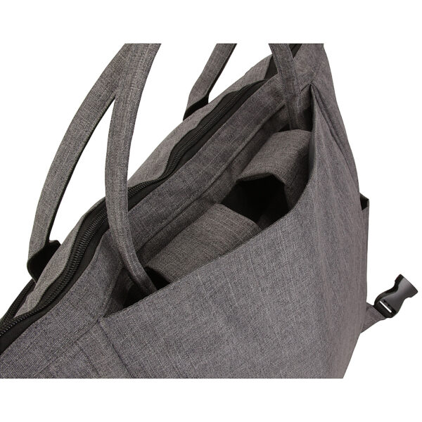 Kalencom Fashion Diaper Bag Backpack: Nola Backpack by Kalencom (Stone Gray) Shoulder Straps