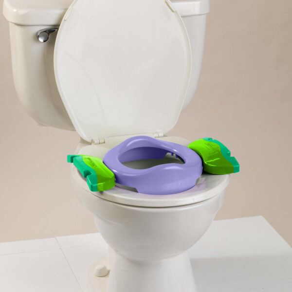 kalencom potette plus travel potty lilac as toilet seat trainer