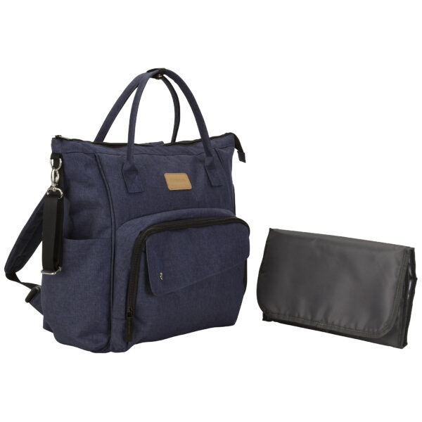 Kalencom Diaper Backpack Nola Navy And included changing pad