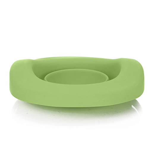 Kalencom Potette Plus Collapsible Reusable Liner for Home Use with The 2-in-1 Potette Plus Potty (Sold Separately) (Green) collapsed