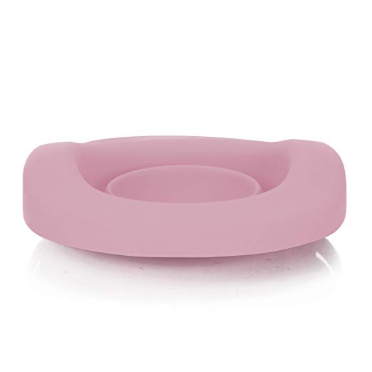 Kalencom Potette Plus Collapsible Reusable Liner for Home Use with The 2-in-1 Potette Plus Potty (Sold Separately) (Pink) collapsed