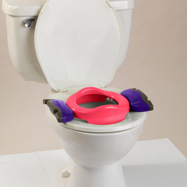 kalencom potette plus travel potty pink as toilet seat trainer