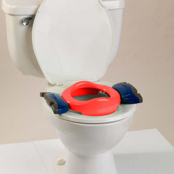 kalencom potette plus travel potty red as toilet seat trainer