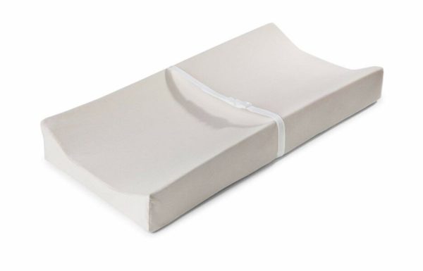 Little Dreamer Waterproof Contoured Changing Table Pad W/Safety & Mounting Straps.